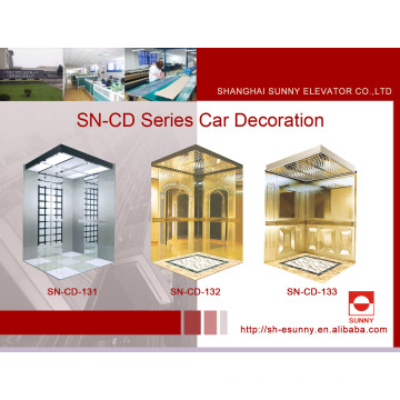 Elevator Cabin with White Acrylic Lighting Panel (SN-CD-131)